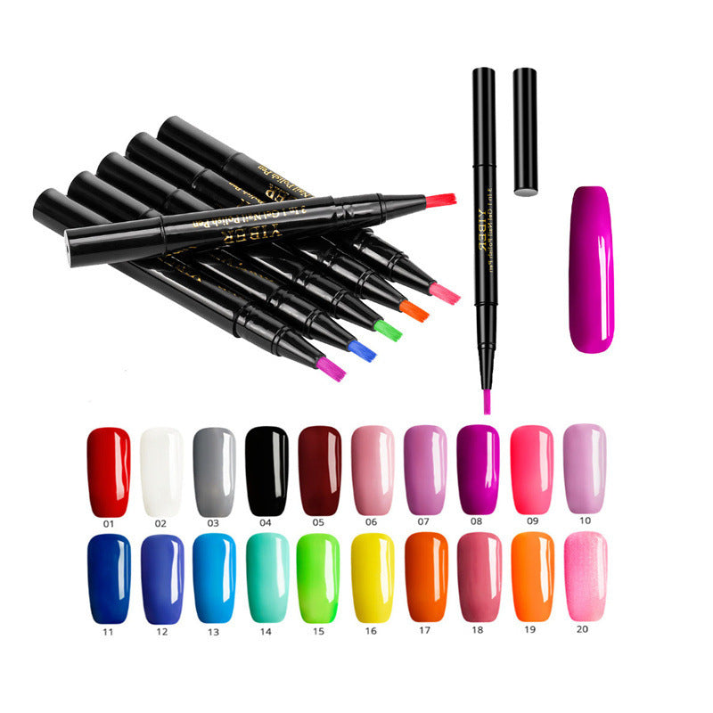 Gel Nail Polish 3 In 1 Pen