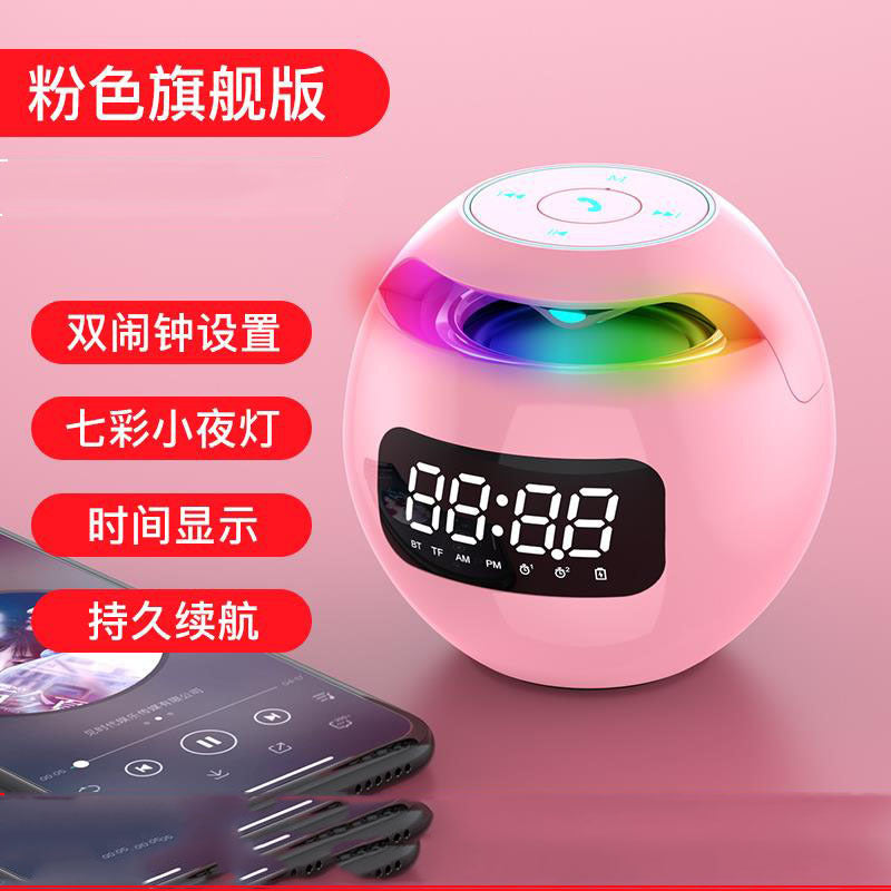 Bluetooth Speaker with LED Digital Alarm Clock