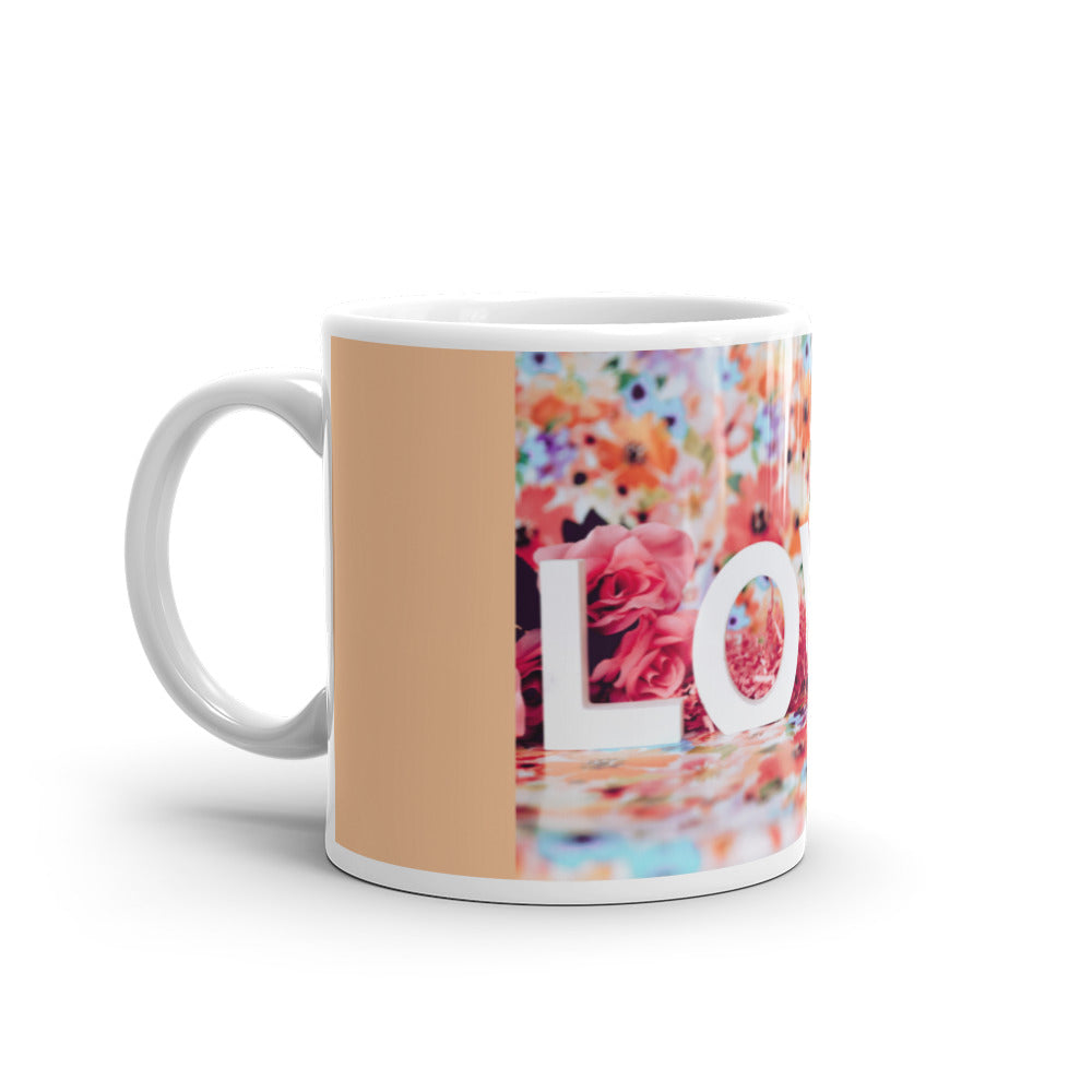 Orange Love Mug