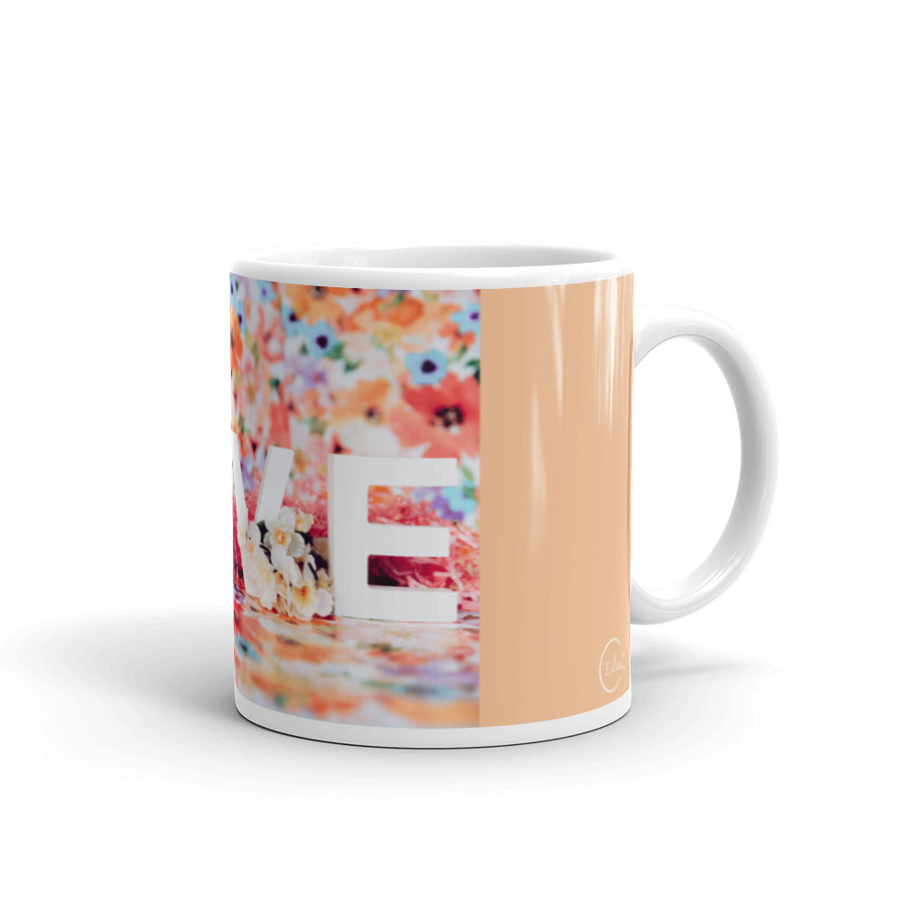 Orange Love Mug