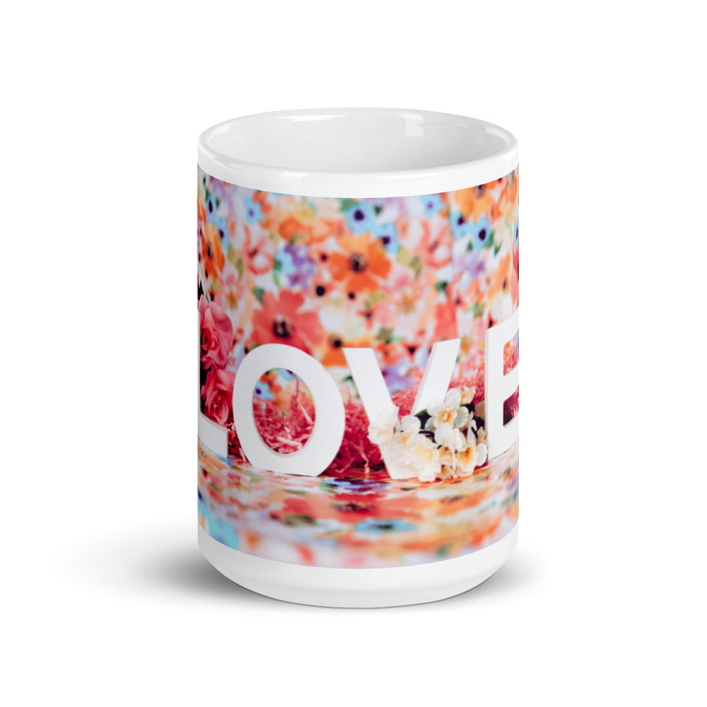 Orange Love Mug