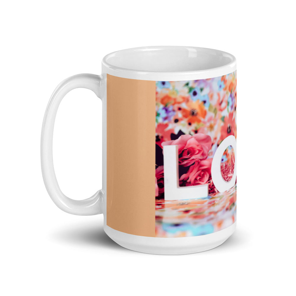 Orange Love Mug